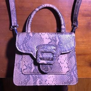 Brown Snake Skin Purse